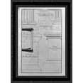 thumbnail image 1 of Bases and pedestals (a simple outline) (Arch of Augustus at Rimini, Fortuna Virile) 20x24 Black Ornate Wood Framed Canvas Art by Piranesi, Giovanni Battista, 1 of 2