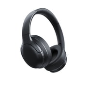 Baseus BH1 Headphones, Real-Time ANC, SuperBass 2.0, LDAC Hi-Res Sound, 80H Playtime, 5-Mic AI Clear Calls, Bluetooth 6.0 Headphones Over Ear, Black