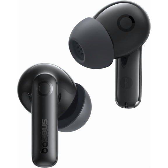 Baseus BP1 Pro Wireless Earbuds, Hi-Res Audio, Adaptive ANC, 55H Playtime, 6 Mics, IP55 Water-Resistant, Bluetooth 6.0, In-Ear Headphones with Charging Case