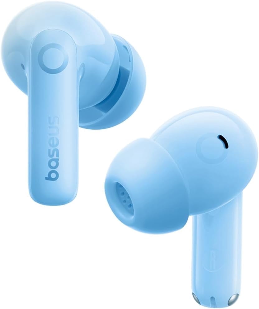 Baseus BP1 Pro Wireless Earbuds, Hi-Res Audio, Adaptive ANC, 55H Playtime, 6 Mics, IP55 Water-Resistant, Bluetooth 6.0, In-Ear Headphones with Charging Case