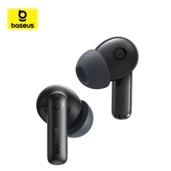 Baseus BP1 Pro Wireless Earbuds, Hi-Res Audio, Adaptive ANC, 55H Playtime, 6 Mics, IP55 Water-Resistant, Bluetooth 6.0, In-Ear Headphones with Charging Case