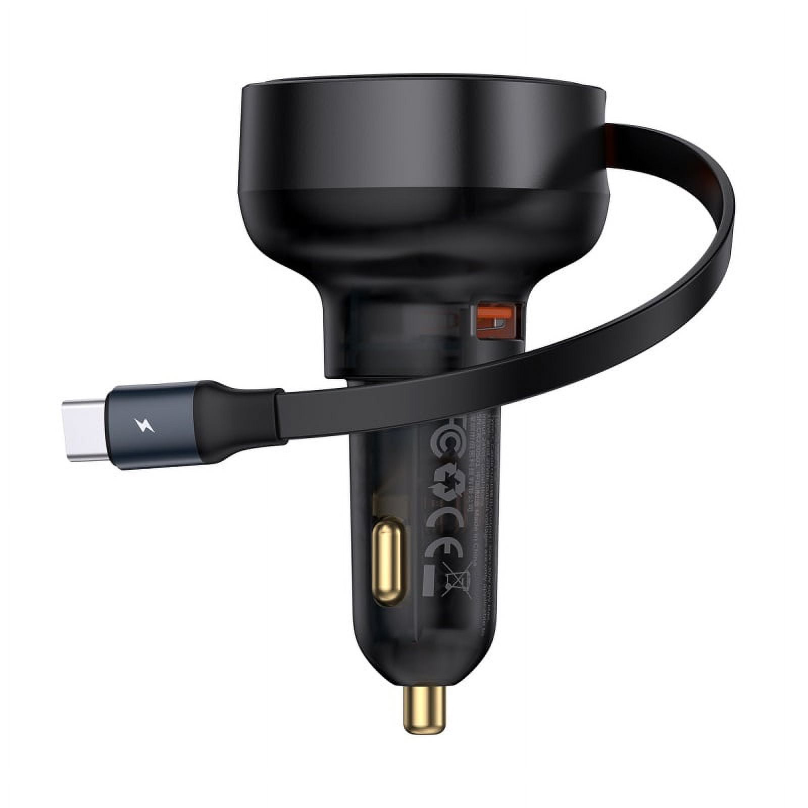 Fast Charge Retractable Car Charger – TrailCrewz