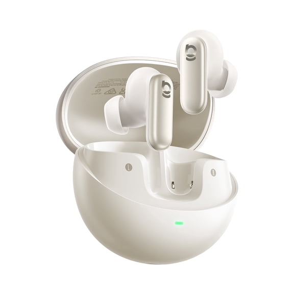 Baseus Adaptive Noise Cancelling Earbuds, , Dolby Audio, Premium Real-Time Adaptive ANC, Adaptive Tuning Sound, Natural Fit Design, 6-Mic Adaptive Clear Calls, 45H Playtime, Inspire XP1