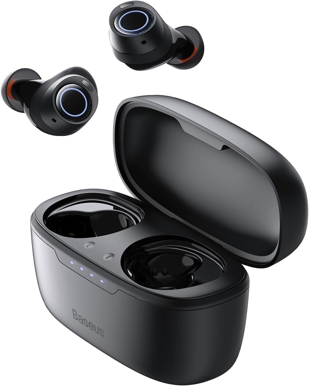 Baseus MA10 Active Noise Cancelling Wireless Earbuds,140H Playtime, IPX6 Waterproof, 4 ENC Mics, Bluetooth 5.3 Ear Buds