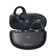 Baseus Bowie MC1 Open-Ear Bluetooth Earbuds with Mic, IP57 Waterproof, 40H Playtime, Black