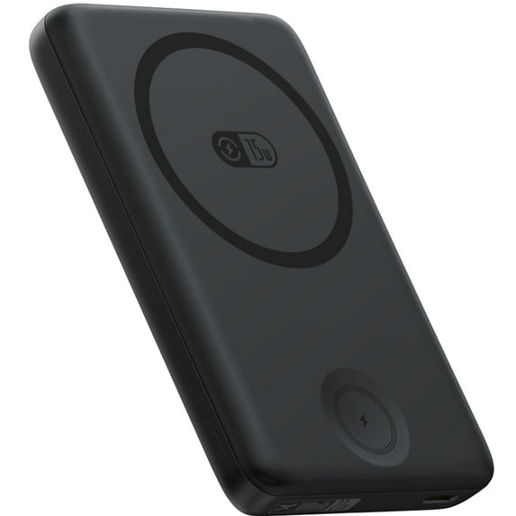 Baseus 2-in-1 Magnetic Wireless Power Bank, 10000mAh 27W PD Fast Charger for iPhone & Apple Watch