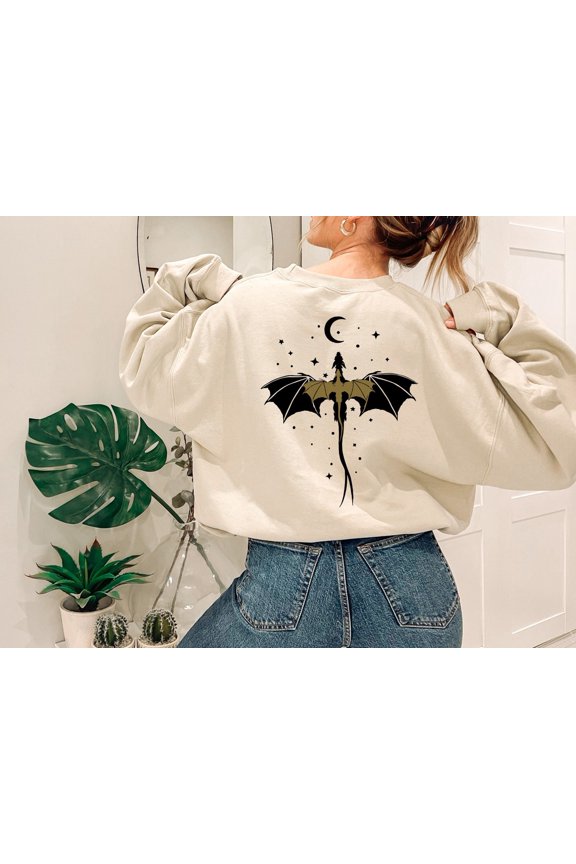 Basgiath War College Dragon Rider Fourth Wing Bookish Sweatshirt All size S-3XL