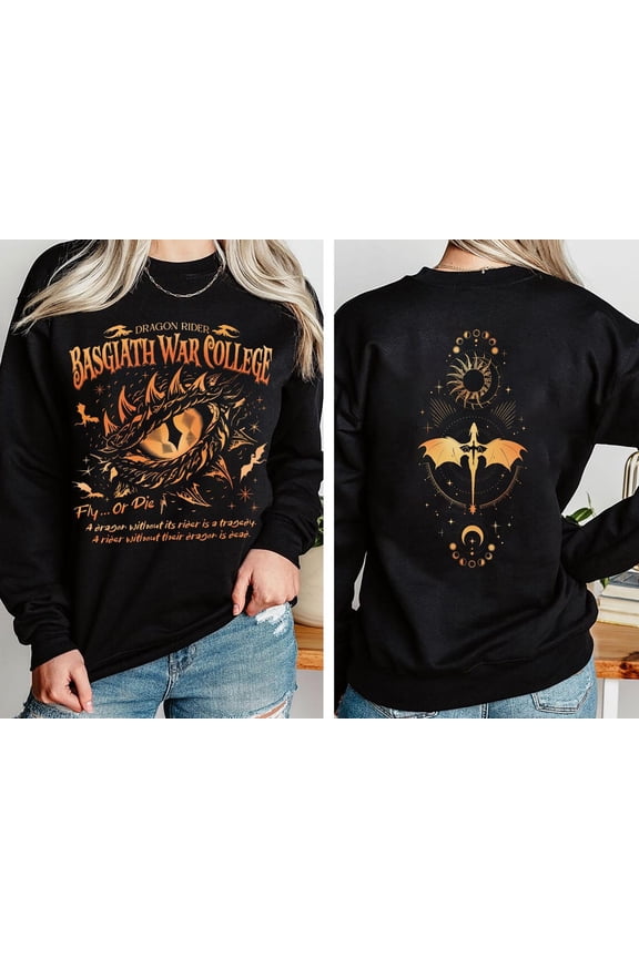 Basgiath War College Fourth Wing 2-Sided Shirt Sweatshirt Hoodie, Dragon Rider Dragon Lover Tshirt, Riders Quadrant Rebecca Yoros Tee