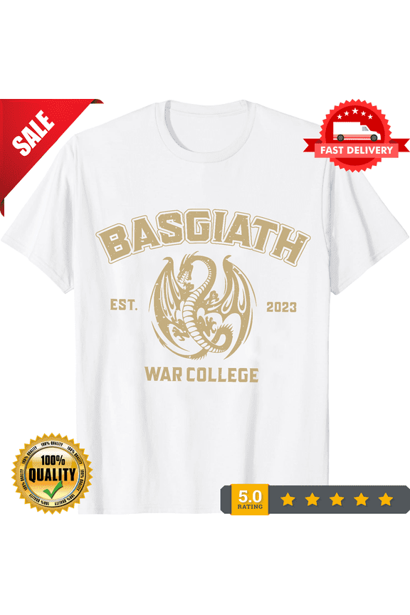 Basgiath War College Fourth Wing Dragon Rider Basgiath War T-Shirt, ULTRA LIMITED-TH75459