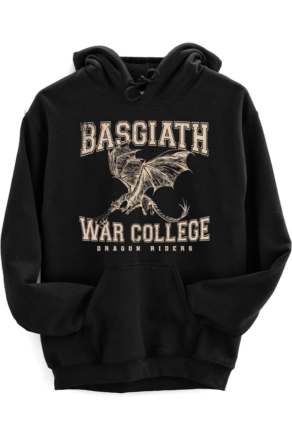 Basgiath War College Hoodie – Fourth Wing Dragon Rider Pullover