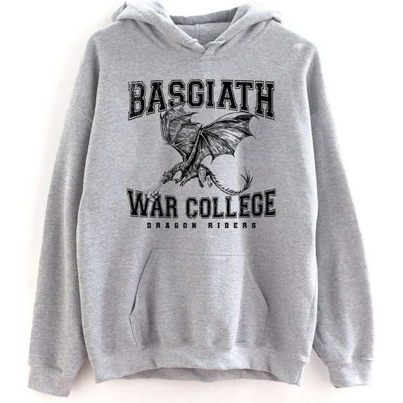 Basgiath War College Hoodie – Fourth Wing Dragon Rider Pullover