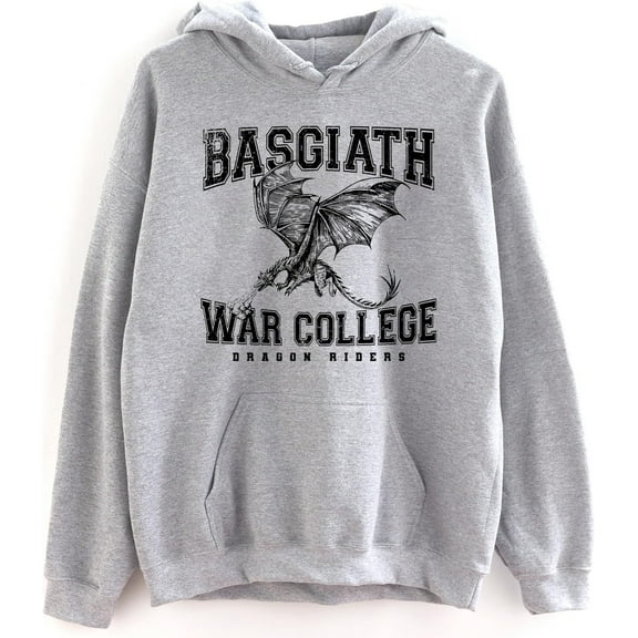 Basgiath War College Hoodie – Fourth Wing Dragon Rider Pullover