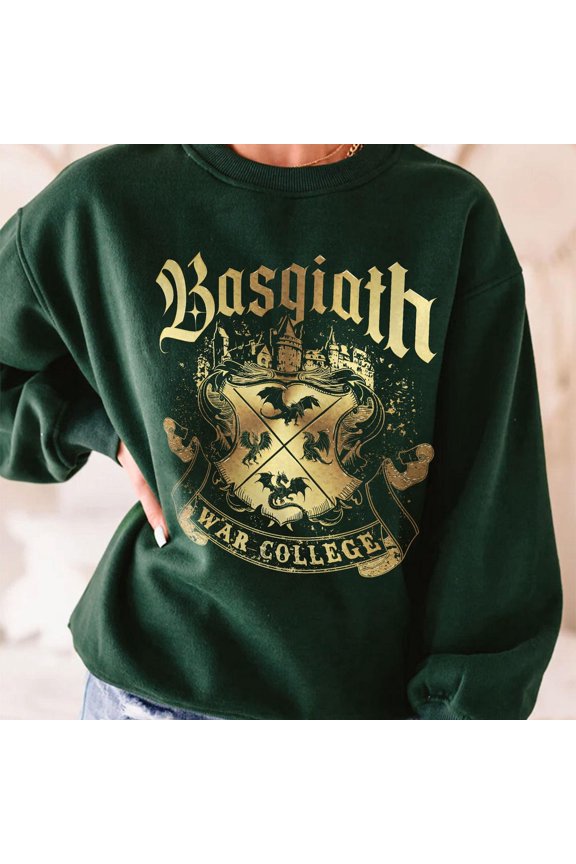 Basgiath War College Retro Sweatshirt, Fourth Wing Merch, Riders Quadrant Shirt, Fly Or Die Tee, Onyx Storm New Merch