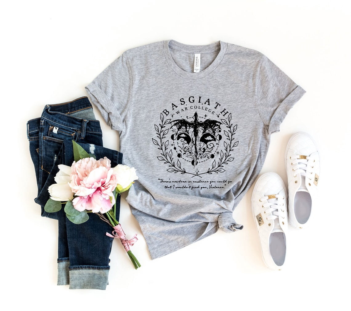 Basgiath War College Scribe Shirt,Fourth Wing Merch Shirt,Dragon Rider ...