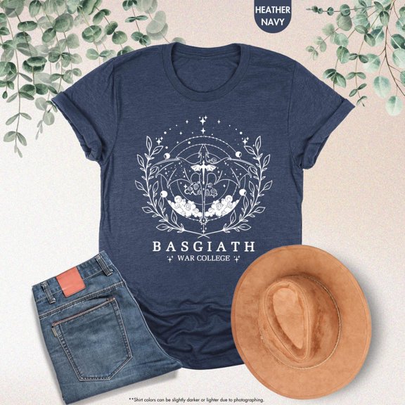 Basgiath War College Shirt, Dragon Lover Shirt, Fantasy Book Shirt, Book Club Gift, Dragon Rider Shirt, Fantasy Reader Gift, Bookworm Tshirt All Size S-5Xl