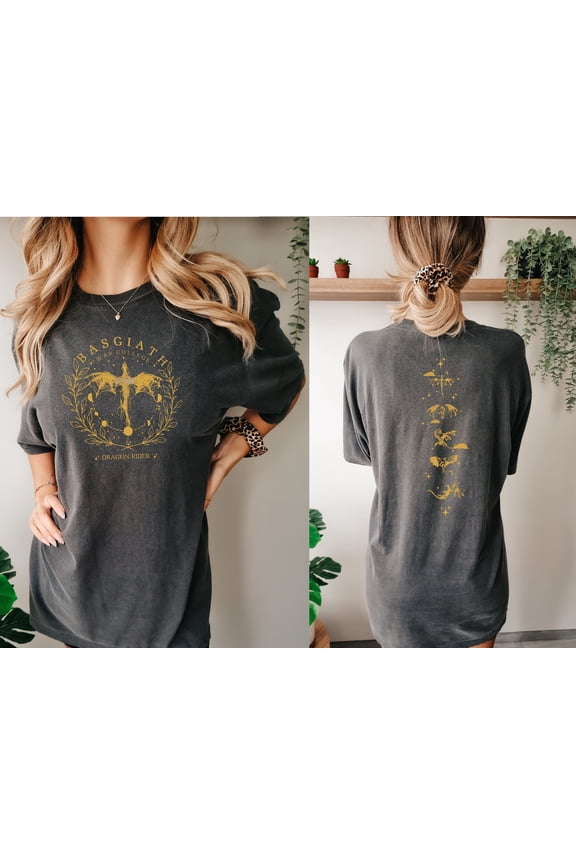 Basgiath War College Sided Sweatshirt, Fourth Wing Comfort colors Shirt, Dragon Rider Shir