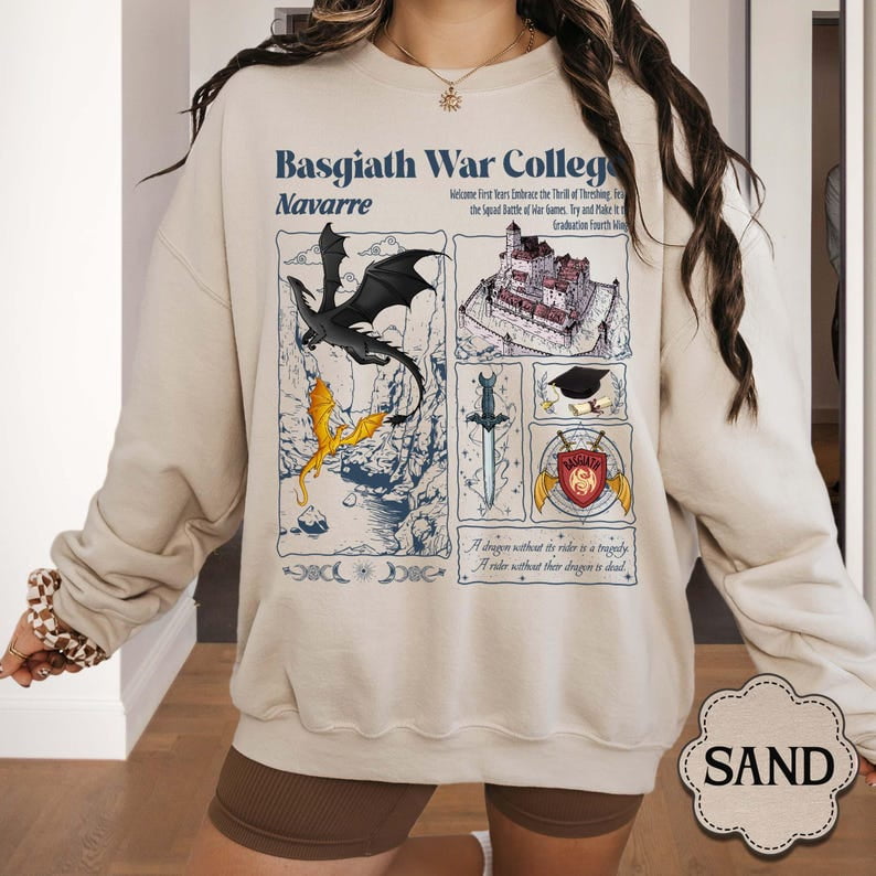 KEYCHIN 4th Wing Dragon Rider Necklace - Empyrean Book Series Jewelry, Fantasy Book Lover Gift