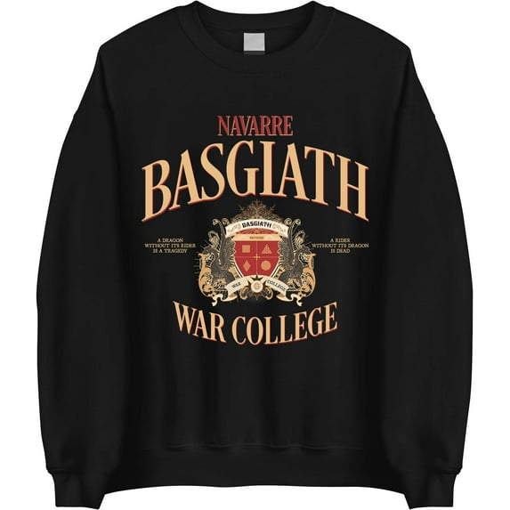 Basgiath War College Sweatshirt - Navarre Fourth Wing Fan Pullover