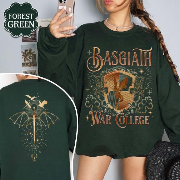 Basgiath War College Sweatshirt, Xaden Riorson Riders Quadrant Tee, Dragon Rider, Violet Sorrengail, Bookish Shirt Tshirt All Size S-5XL