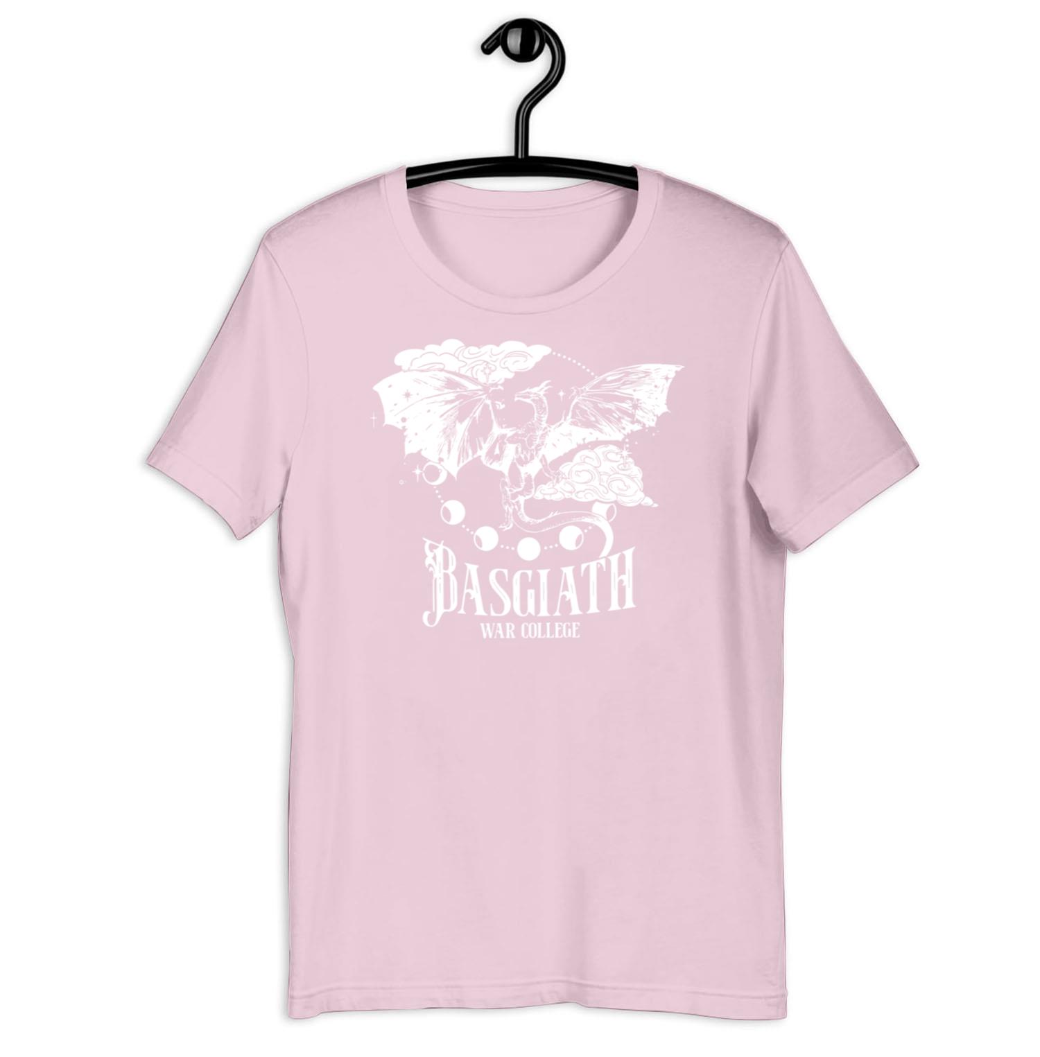 T-shirt Basgiath War College Dragon Rider - Maglietta Grafica Per Fan Della Serie Fourth Wing - Cotone Morbido, Manica Corta, Girocollo