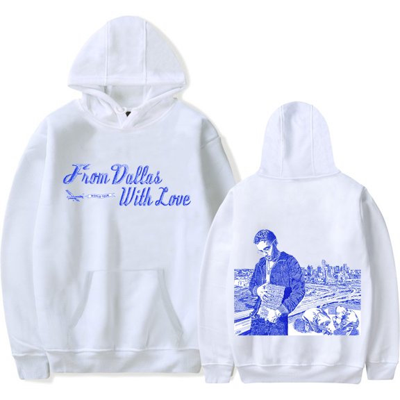 Bashfortheworld From Dallas With Love Tour 2024 Hoodie Unisex Casual Long Sleeve Sweatshirt