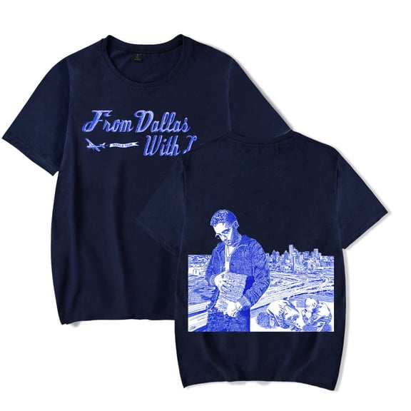 Bashfortheworld From Dallas With Love Tour T-Shirt 2024 Concert Women Men Fashion Short Sleeve