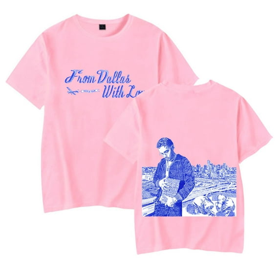 Bashfortheworld From Dallas With Love Tour T-Shirt 2024 Concert Women Men Fashion Short Sleeve