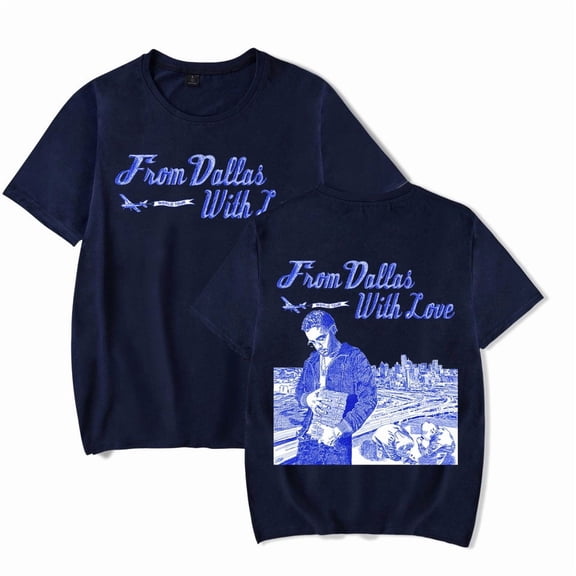 Bashfortheworld From Dallas With Love Tour T-Shirt Women Men Fashion Short Sleeve