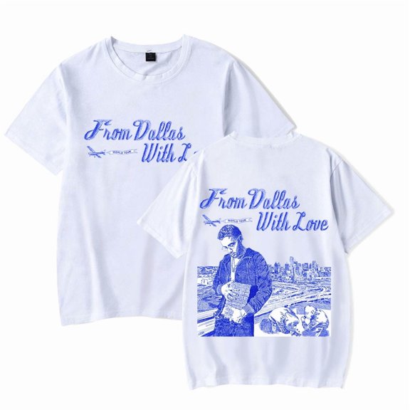 Bashfortheworld From Dallas With Love Tour T-Shirt Women Men Fashion Short Sleeve