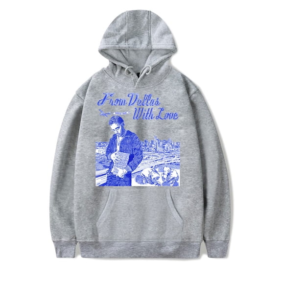 Bashfortheworld Hoodie From Dallas With Love Tour 2024 Merch Unisex Casual Long Sleeve Sweatshirt