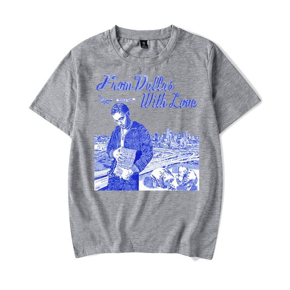 Bashfortheworld T-Shirt From Dallas With Love Tour 2024 Concert Merch Women Men Fashion Short Sleeve