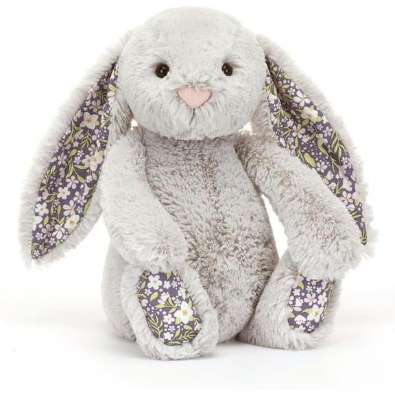 Bashful Silver Bunny 'Bloom' - Original 12 Inch by Jellycat