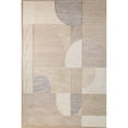 thumbnail image 1 of Bashian 42x66" Hand-Tufted Transitional Wool Area Rug in Beige, 1 of 5