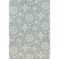 thumbnail image 1 of Bashian 60x90" Hand-Tufted Transitional Wool Area Rug in Teal, 1 of 5