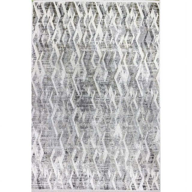 Bashian Allure Gema 9'6" x 13'6" Area Rug in Beige and Gray