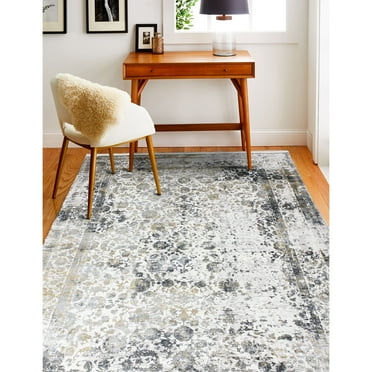 Bashian Allure Genessis 4' X 6' Area Rug in Ivory and Grey