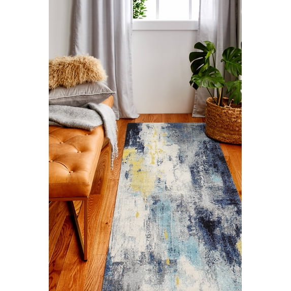 Bashian Amos Transitional Abstract Area Rug