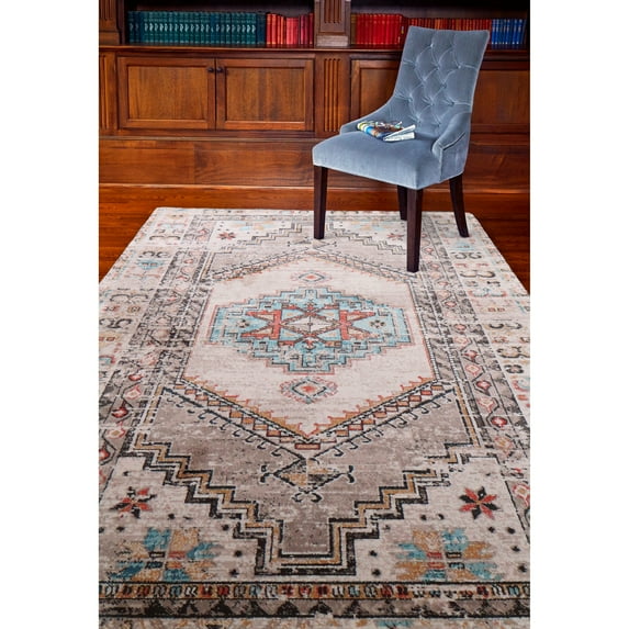 Bashian Area Rug Contemporary Iv/Beige 7'6" X 9'6"