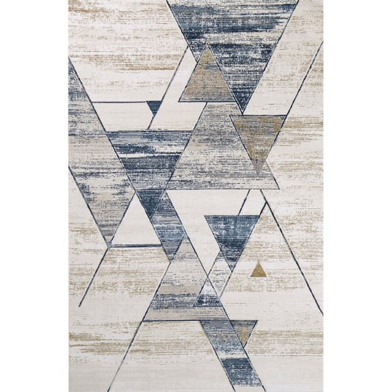 Bashian Area Rug Contemporary Iv/Blue 8'6" X 11'6"