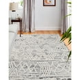thumbnail image 1 of Bashian Area Rug Contemporary Iv/Charcoal 3'8" X 5'6", 1 of 5