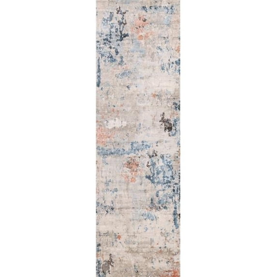 Bashian Area Rug Contemporary Multi 2'6" X 8' Runner