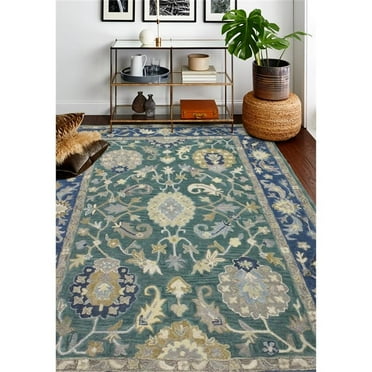 Bashian Area Rug Green 8'6" X 11'6"