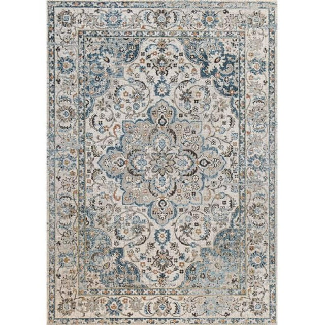 Bashian Area Rug Ivory 5' X 7'6"