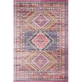 thumbnail image 1 of Bashian  Bashian Heritage Collection Oriental Transitional Polypropylene & Cotton Machine Made Area Rug - Fuchsia - 3 ft. 8 in. x 5 ft. 6 in., 1 of 1