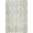 thumbnail image 1 of Bashian  Bashian Venezia Collection Geometric Transitional 100 Percent Wool Hand Tufted Area Rug - Ivory & Grey - 3 ft. 6 in. x 5 ft. 6 in., 1 of 1