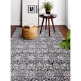 thumbnail image 1 of Bashian B128-CHAR-2.6X4.6-BR103 2 ft. 6 in. x 4 ft. 6 in. Bradford Collection Transitional Polyester Power Loom Area Rug, Charcoal, 1 of 5
