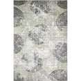 thumbnail image 1 of Bashian  Carlyle Transitional Polypropylene & Polyester Power Loom Rectangle Area Rug - Ivory & Grey, 1 of 1