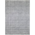 thumbnail image 1 of Bashian  Contempo Solid Transitional 100 Percent Wool Hand Loomed Rectangle Area Rug - Ivory & Gray - 3 ft. 6 in. x 5 ft. 6 in., 1 of 1