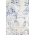thumbnail image 1 of Bashian E110-IVBL-4X6-5675A 3 ft. 6 in. x 5 ft. 6 in. Everek Abstract Transitional Polypropylene Machine Made Rectangle Area Rug, Ivory & Blue, 1 of 5