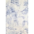 thumbnail image 1 of Bashian  Everek Abstract Transitional Polypropylene Machine Made Rectangle Area Rug - Ivory & Blue - 7 ft. 6 in. x 9 ft. 6 in., 1 of 1